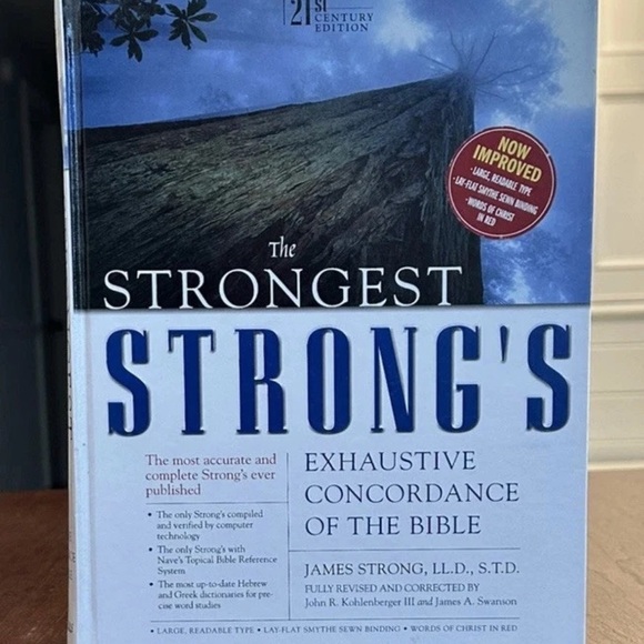 The Strongest Strong's Exhaustive Concordance Of The Bible by James Strong - Picture 5 of 16